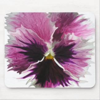 petrified pansy mouse pad