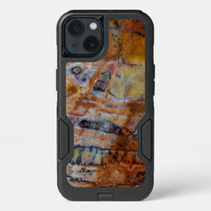 Petrified Wood Brown iPhone 13 Case