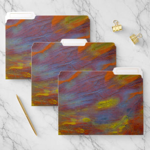 Petrified Wood Close-Up File Folder