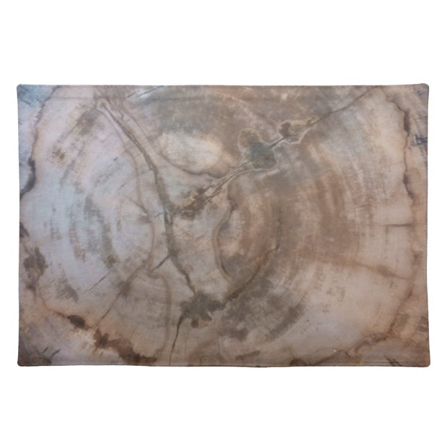 Petrified Wood Cloth Placemat (Front)