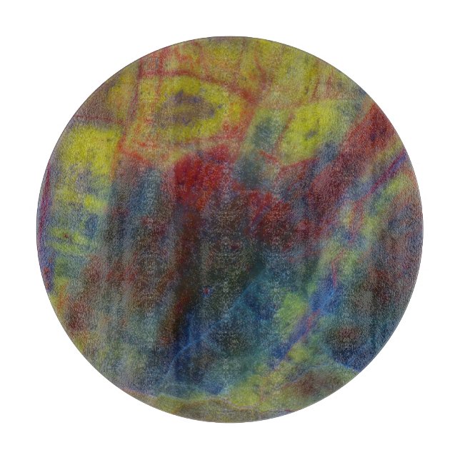 Petrified Wood Horizontal Cutting Board (Front)