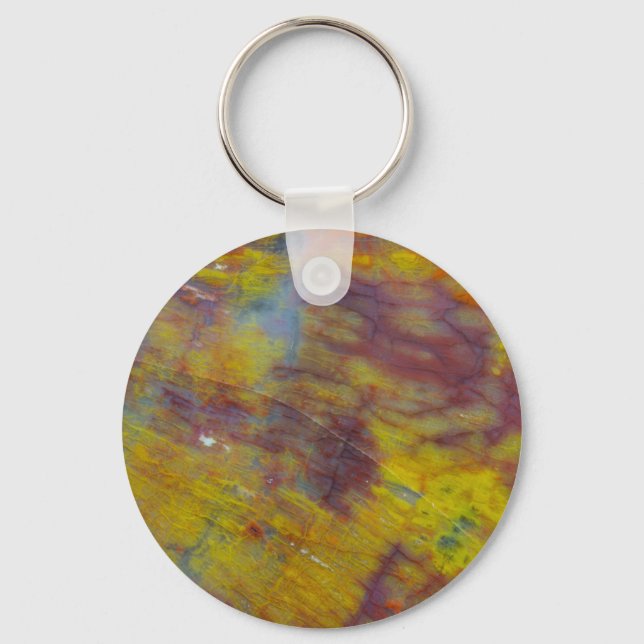 Petrified Wood Keychain (Front)