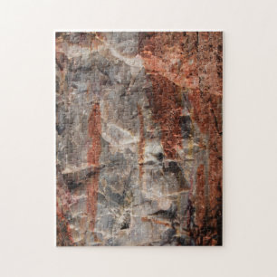 Petrified Wood Quartz Puzzle