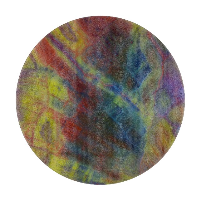 Petrified Wood Vertical Cutting Board (Front)