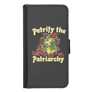Petrify the Patriarchy feminist medusa Samsung Galaxy S5 Wallet Case