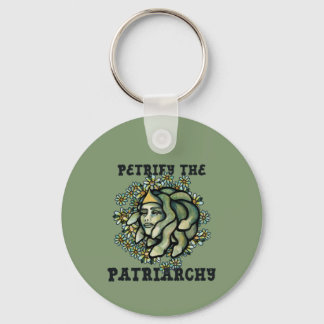 Petrify the Patriarchy Medusa Gorgon               Keychain