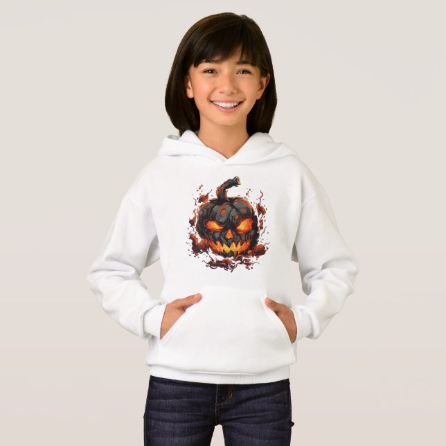  Petrifying Pumpkin Hoodie (Front Full)