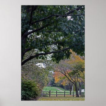 Petrifying Springs Golf Course In Autumn Poster by kkphoto1 at Zazzle