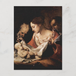 Petrini, Giuseppe Antonio Heilige Familie 1700-175 Postcard