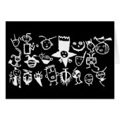 Petroglyph Collection, Masks and Heads (Front Horizontal)