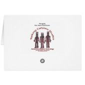 Petroglyph, New Mexico Road Runner Cards (Back Horizontal)
