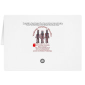 Petroglyph of a Stylized Parrot Cards (Back Horizontal)