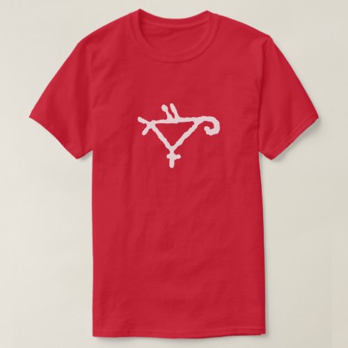 Petroglyph of a Stylized Parrot T_Shirt