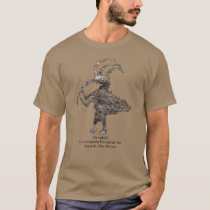 Petroglyph of an unknown Kokopelli Creature T-Shir T-Shirt