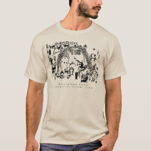 Petroglyph Panel - Rochester Creek, Utah T-Shirt