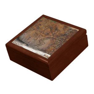 Petroglyph Saxophone Player Gift Box