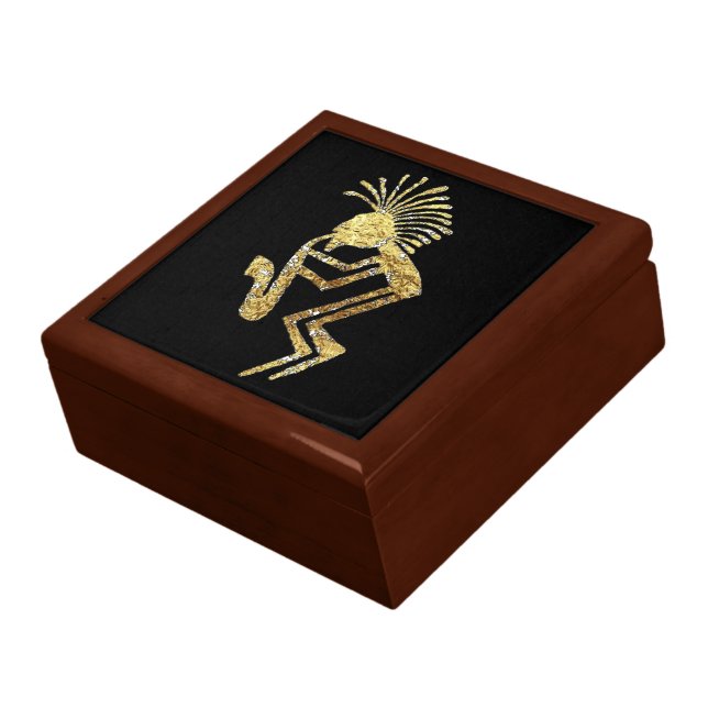 Petroglyph Saxophone Player Gift Box (Side)