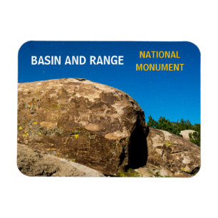 Petroglyphs, Basin and Range National Monument Magnet