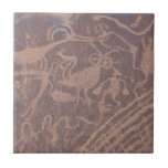 Petroglyphs Tile at Zazzle