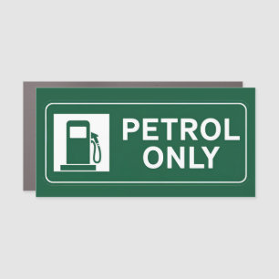 Petrol Fuel Only Car Magnet