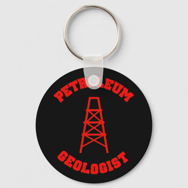 Petroleum Geologist Keychain (Front)
