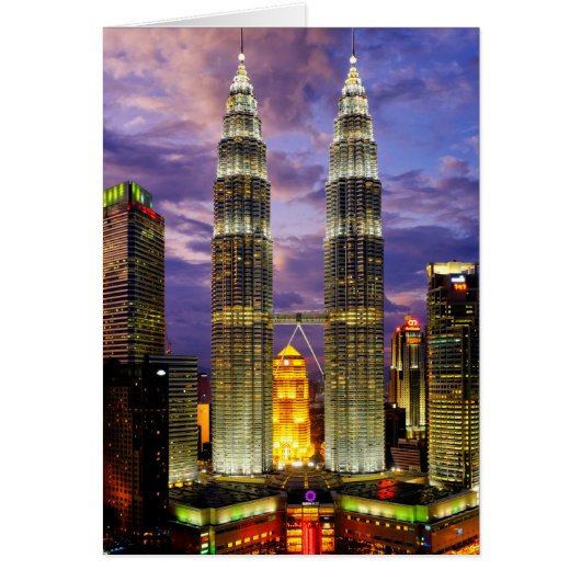Petronas Towers Cards (Front)