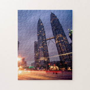 Petronas Towers Kuala Lumpur. Jigsaw Puzzle