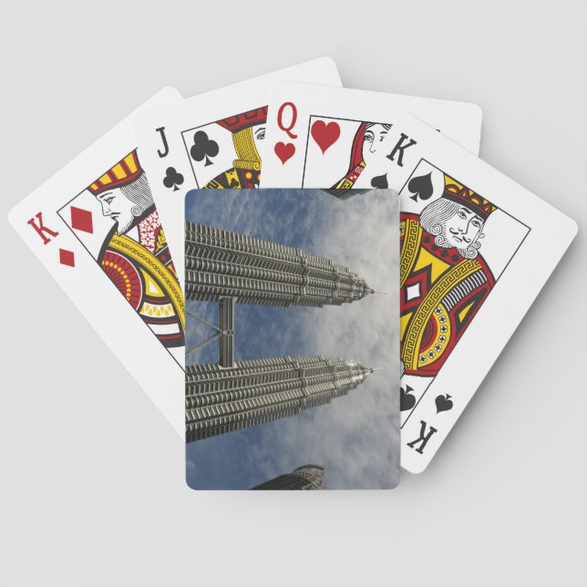 Petronas Towers Kuala Lumpur Malaysia Poker Cards (Back)