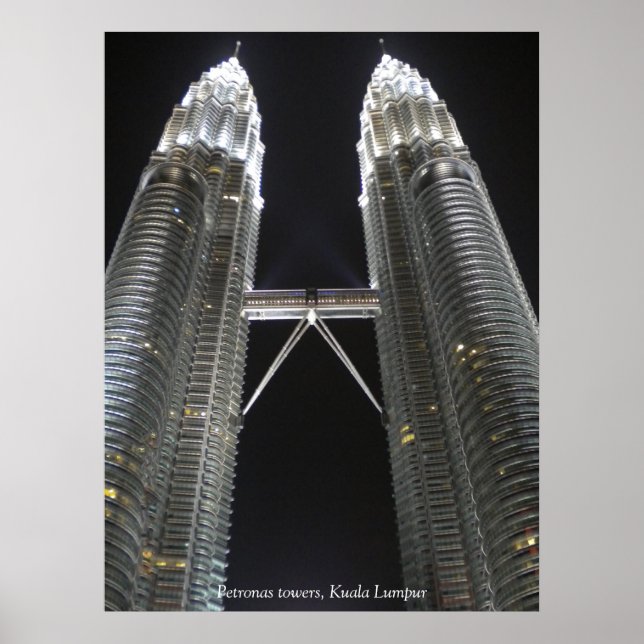 Petronas towers poster (Front)