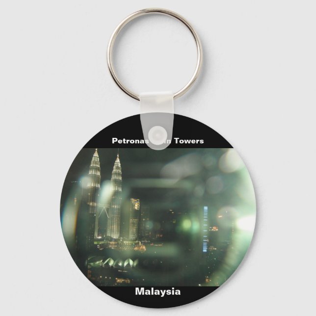 Petronas Twin Towers Keychain (Front)