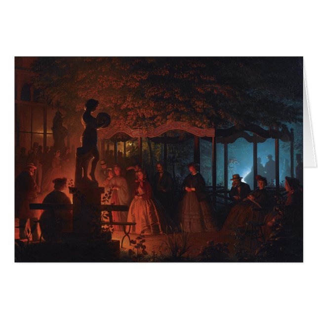 Petrus van Schendel Feux de Bengale Brussels Cards (Front Horizontal)