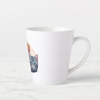 pets and dog latte mug