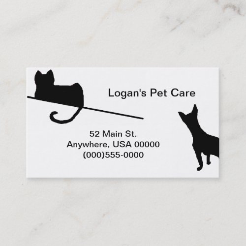 Pets Business Card