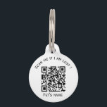 Pets code qr animal lost pet ID tag<br><div class="desc">Custom Qr code tag for pet collars. Tags on medal with qr code if your animal (dog,  cat) is lost. Create a page linked to the Qr code to write information about your animal. Animal (dogs,  cats) qr code tags.</div>