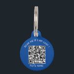 Pets code qr animal lost pet ID tag<br><div class="desc">Custom Qr code tag for pet collars. Tags on medal with qr code if your animal (dog,  cat) is lost. Create a page linked to the Qr code to write information about your animal. Animal (dogs,  cats) qr code tag. Gift for pet owner</div>