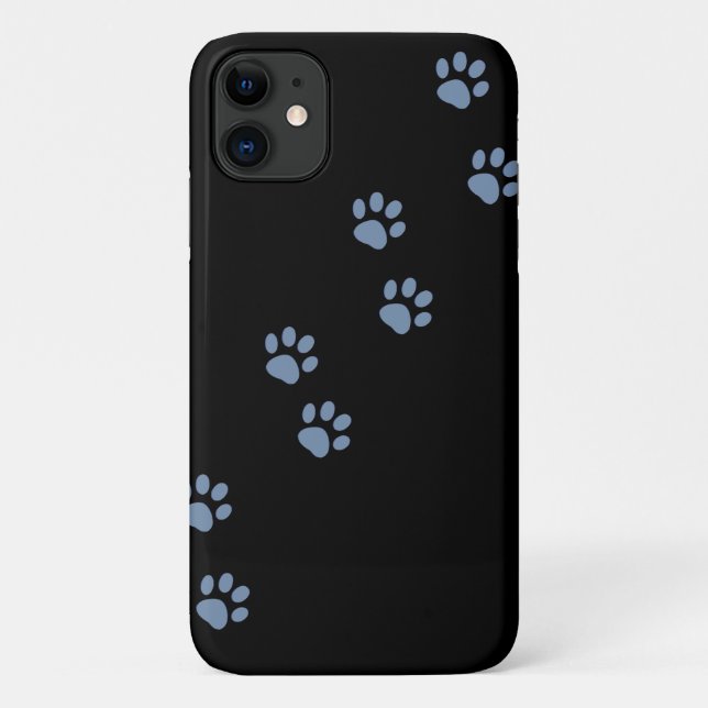 pets dog cat pawprints Case-Mate iPhone case (Back)