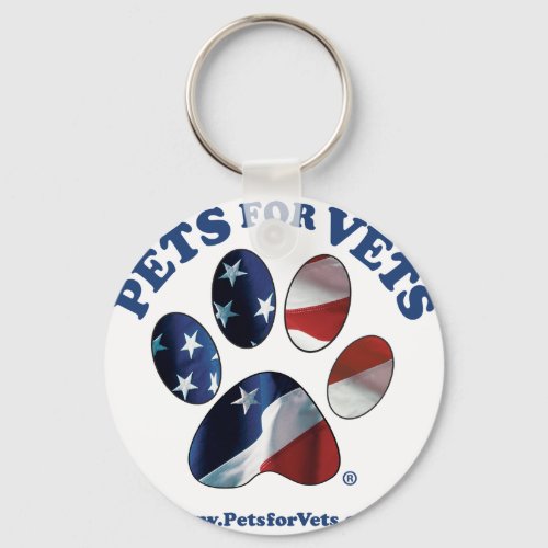 Pets for Vets Keychain