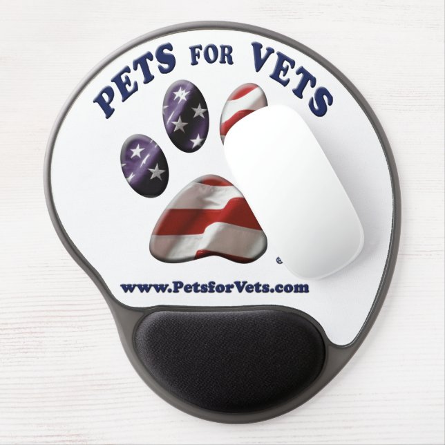 Pets for Vets Mousepad (Left Side)