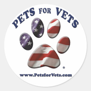 Pets for Vets Sticker