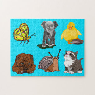 Pets Friends Jigsaw Puzzle Gift