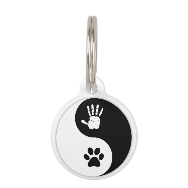 Pets - HandToPaw Yin-Yang ID Tag (Front)