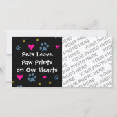 Pets Leave Paw Prints on Our Hearts (Front)
