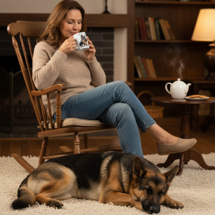 Pets 'My Shepherd' Brown Black Coffee Mug