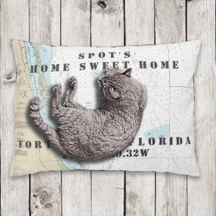 Pet's Name🐶🐱 on Authentic Nautical Florida Pet Bed
