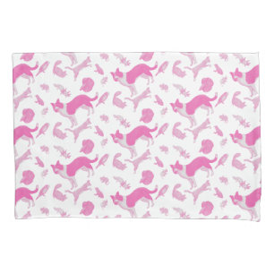 Pets on Parade Pillow Case (Pink)