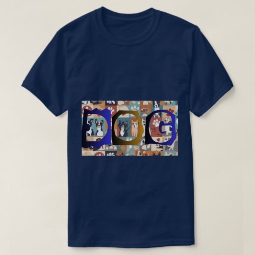 Pets owners day _ DOG illustration T_Shirt