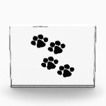 Pets Paw Prints Award<br><div class="desc">Dogs cats and paw prints pets are family too</div>