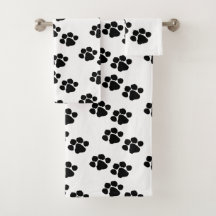 Paw Print Bathroom Accessories Zazzle