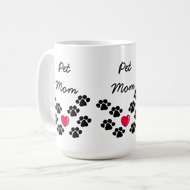Pets Paw Prints    Coffee Mug (Front Left)