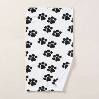 Pets Paw Prints Hand Towel